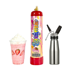 Lovelymate 640g strawberry cream charger