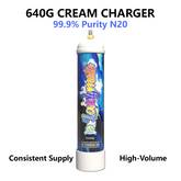 Lovelymate 640g cream charger N2O gas
