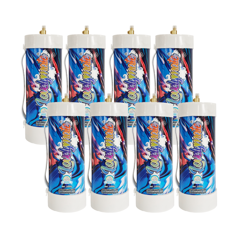 8pcs original Lovelyamte 2000g cream  charger