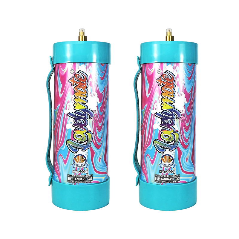 2pcs 2000g fruit pop Lovelymate cream charger