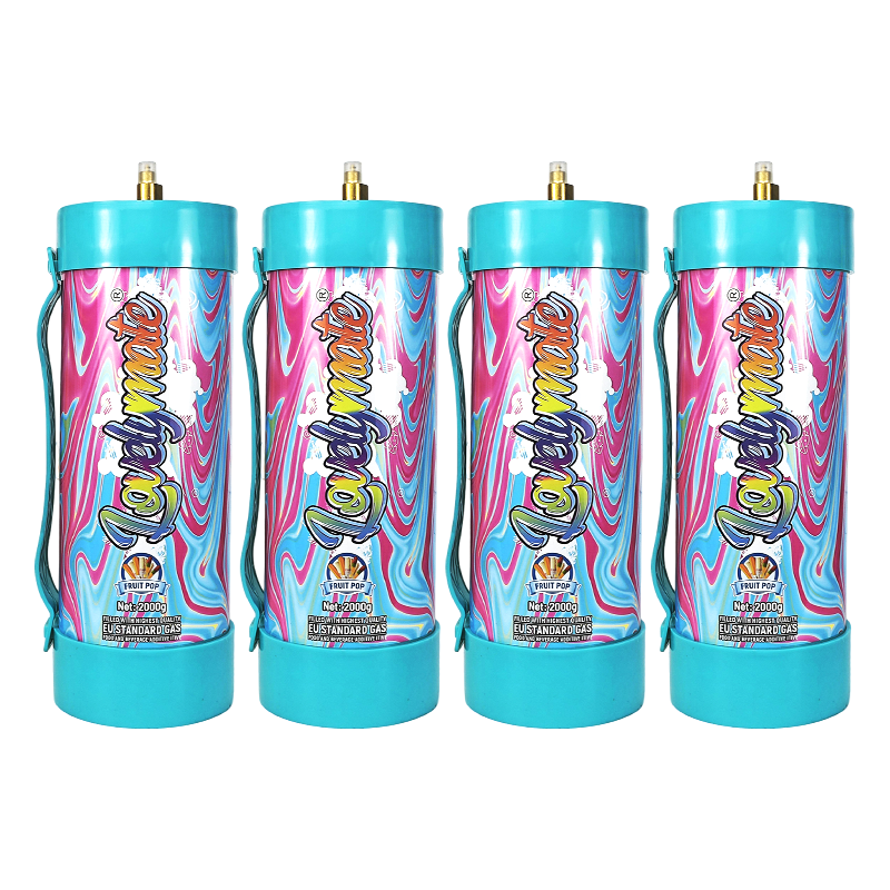4pcs 2000g fruit pop Lovelymate cream charger
