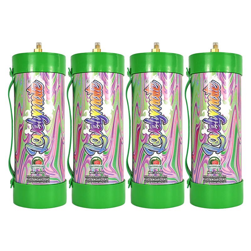 Lovelymate cream charger 2000g watermelon 4pcs