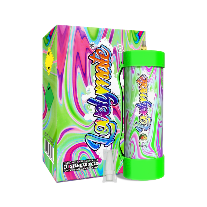 2pcs/1 box Lovelymate cream charger 2000g watermelon flavor N2O cream canisters