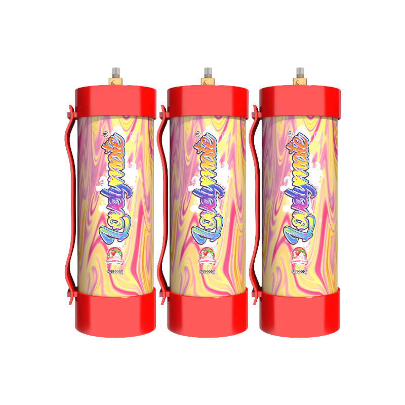 2pcs/1 box Lovelymate 2000g cream charger strawberry flavor N2O gas