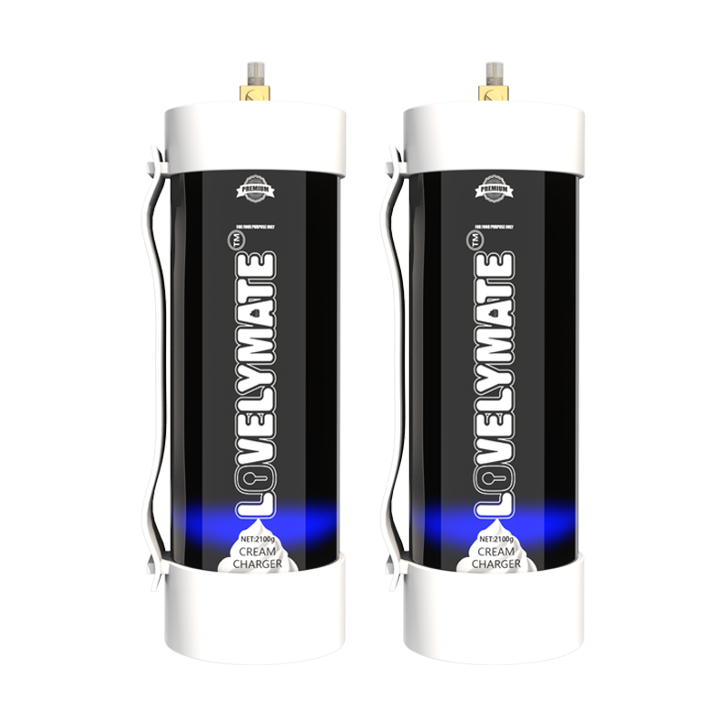 2pcs Lovelymate 2100g cream charger