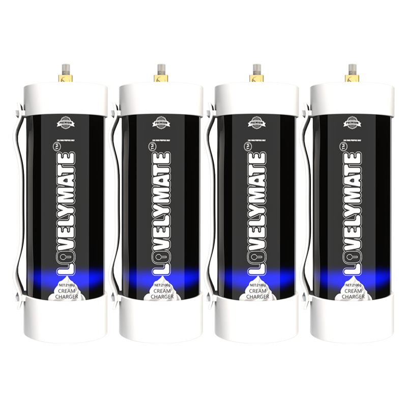 4pcs Lovelymate 2100g cream charger