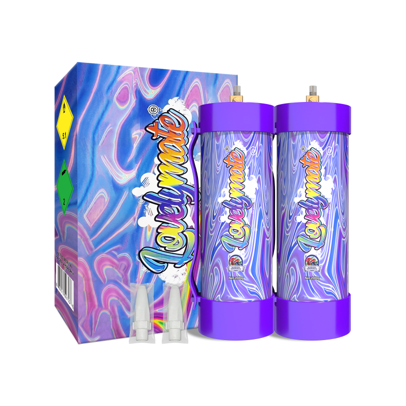 2pcs blueberry Lovelyamte 2000g cream  charger