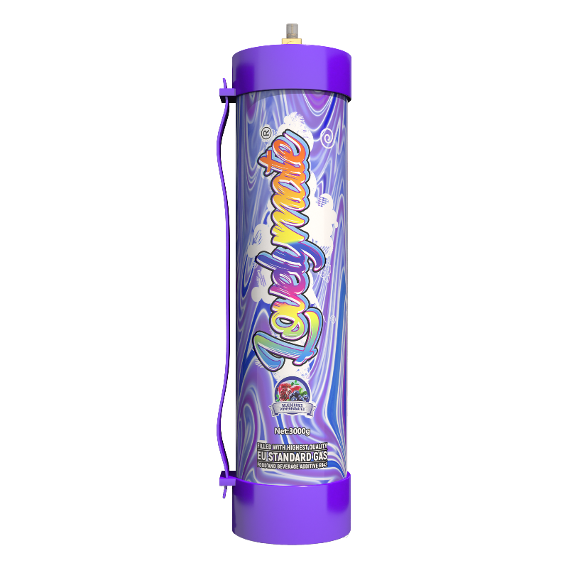 3000g blueberry flavor cream charger
