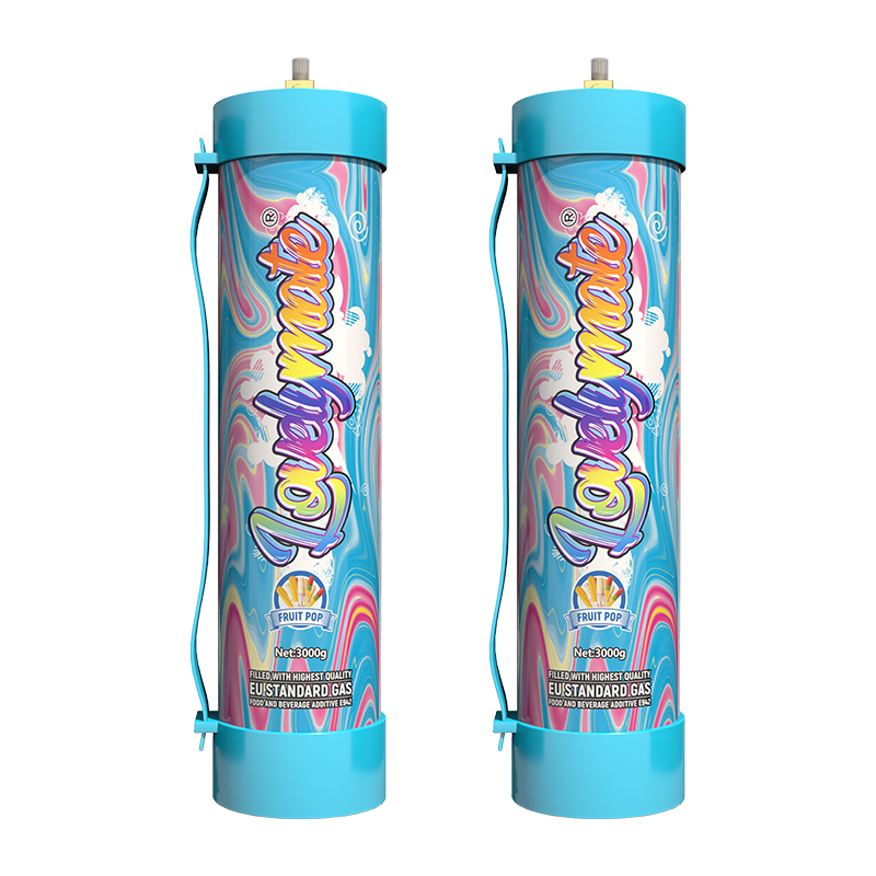 2pcs Fruit pop Lovelymate 3000g cream charger