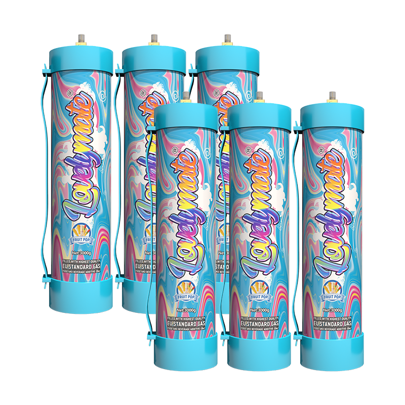 6pcs Fruit pop Lovelymate 3000g cream charger