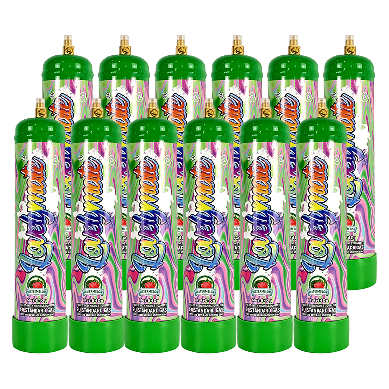 12pcs 640g watermelon Lovelymate cream  charger