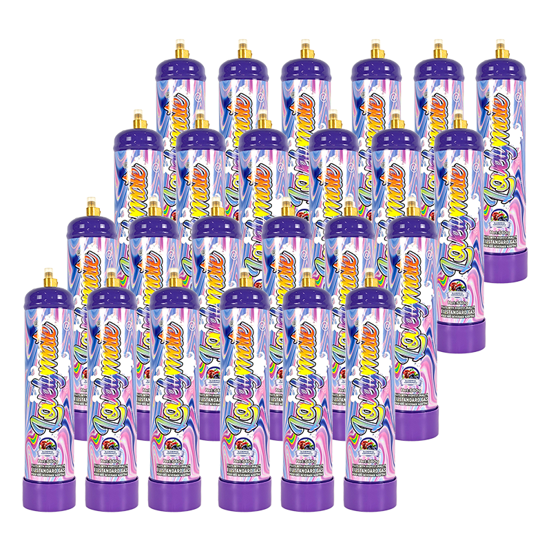 24pcs 640g blueberry Lovelymate cream charger