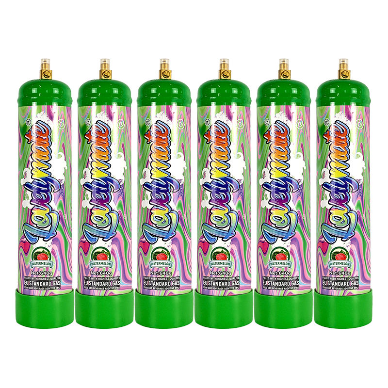 6pcs 640g watermelon Lovelymate cream  charger