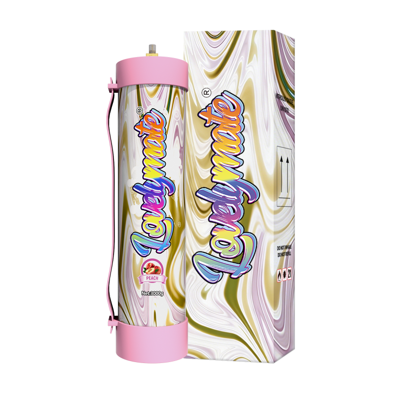 Lovelymate 3000g peach cream charger