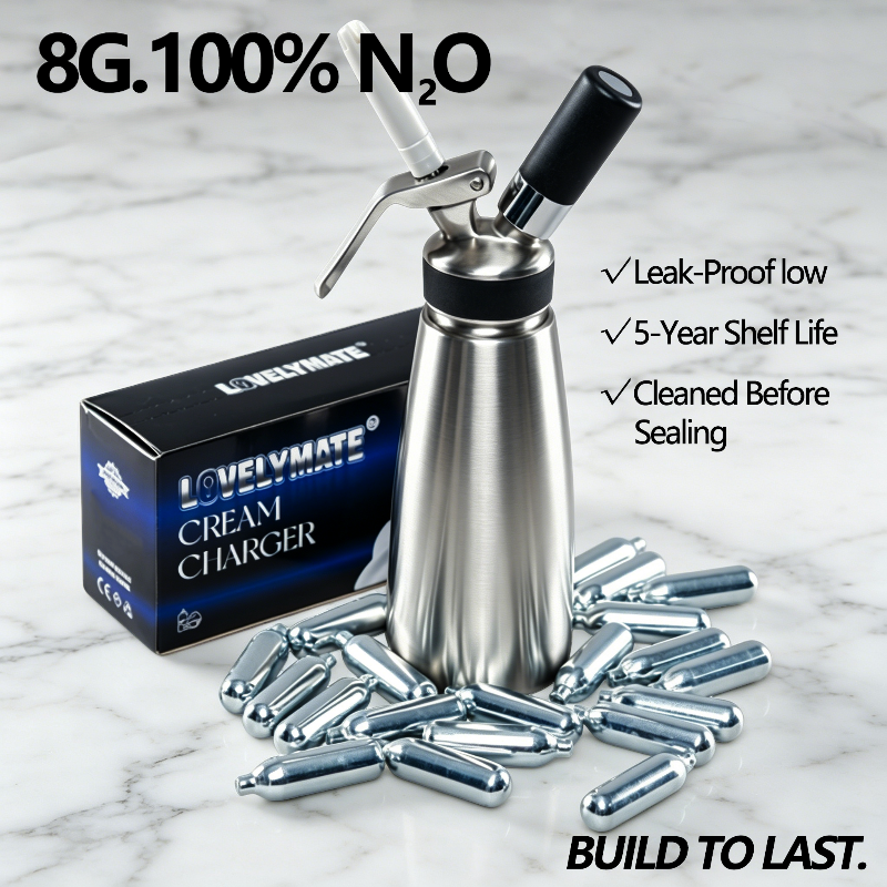 1pallet/28800pcs Wholesale Bulk Food Grade 8g Nitrous Oxide Cream Chargers For Whipped Cream Desserts