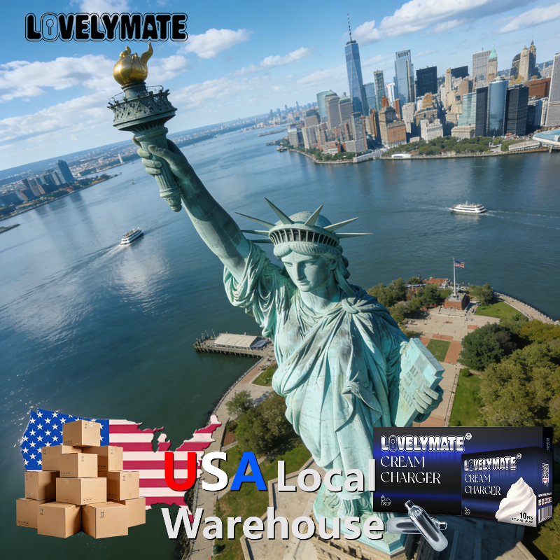 lovelymate 8g cream charger usa local stock