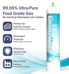 creamy time 100% purity food grade cream charger