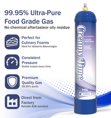 creamy time 99% purity blueberry food grade gas