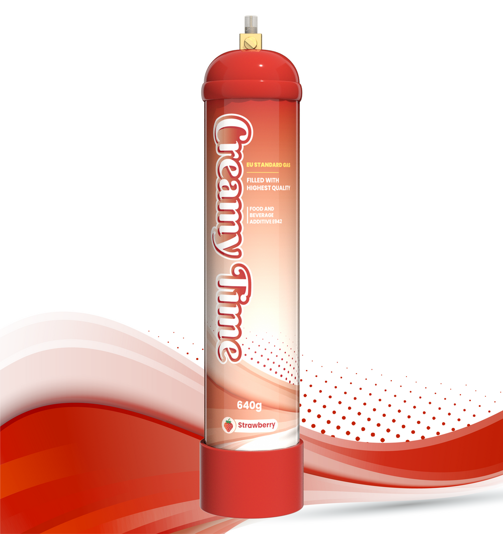 creamy time 640g strawberry